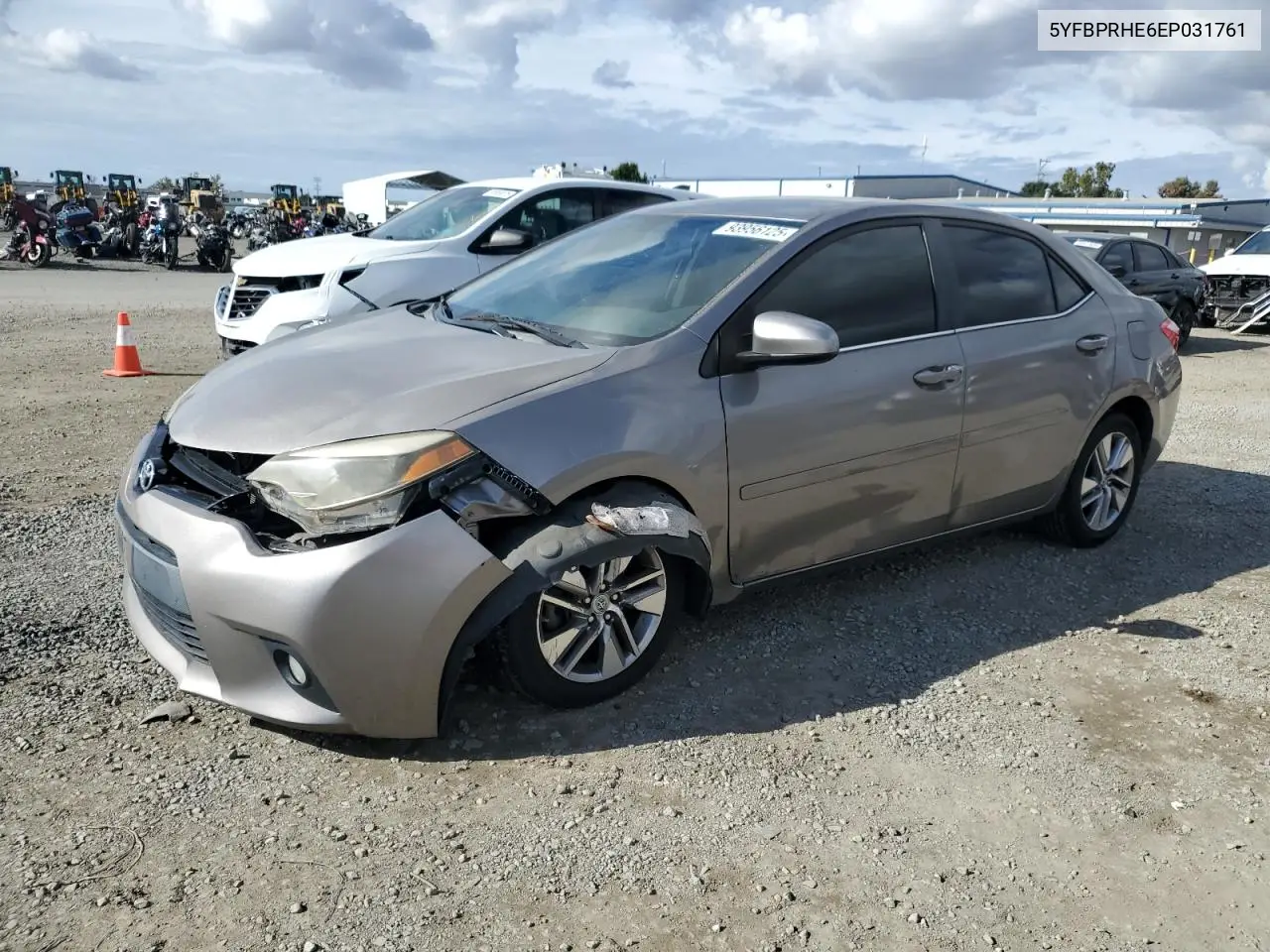 5YFBPRHE6EP031761 2014 Toyota Corolla Eco