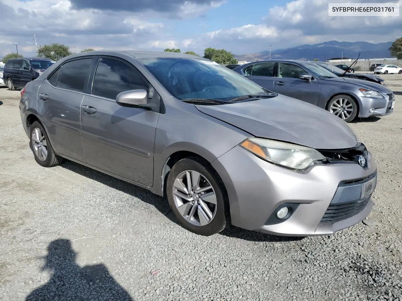 5YFBPRHE6EP031761 2014 Toyota Corolla Eco