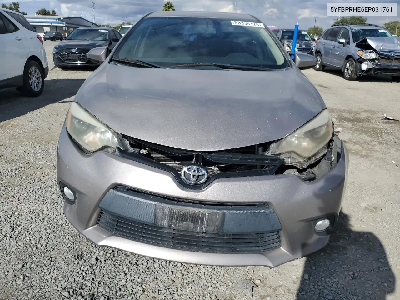 5YFBPRHE6EP031761 2014 Toyota Corolla Eco