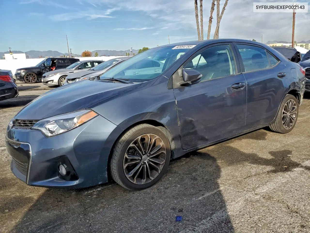 5YFBURHEXEP002143 2014 Toyota Corolla L