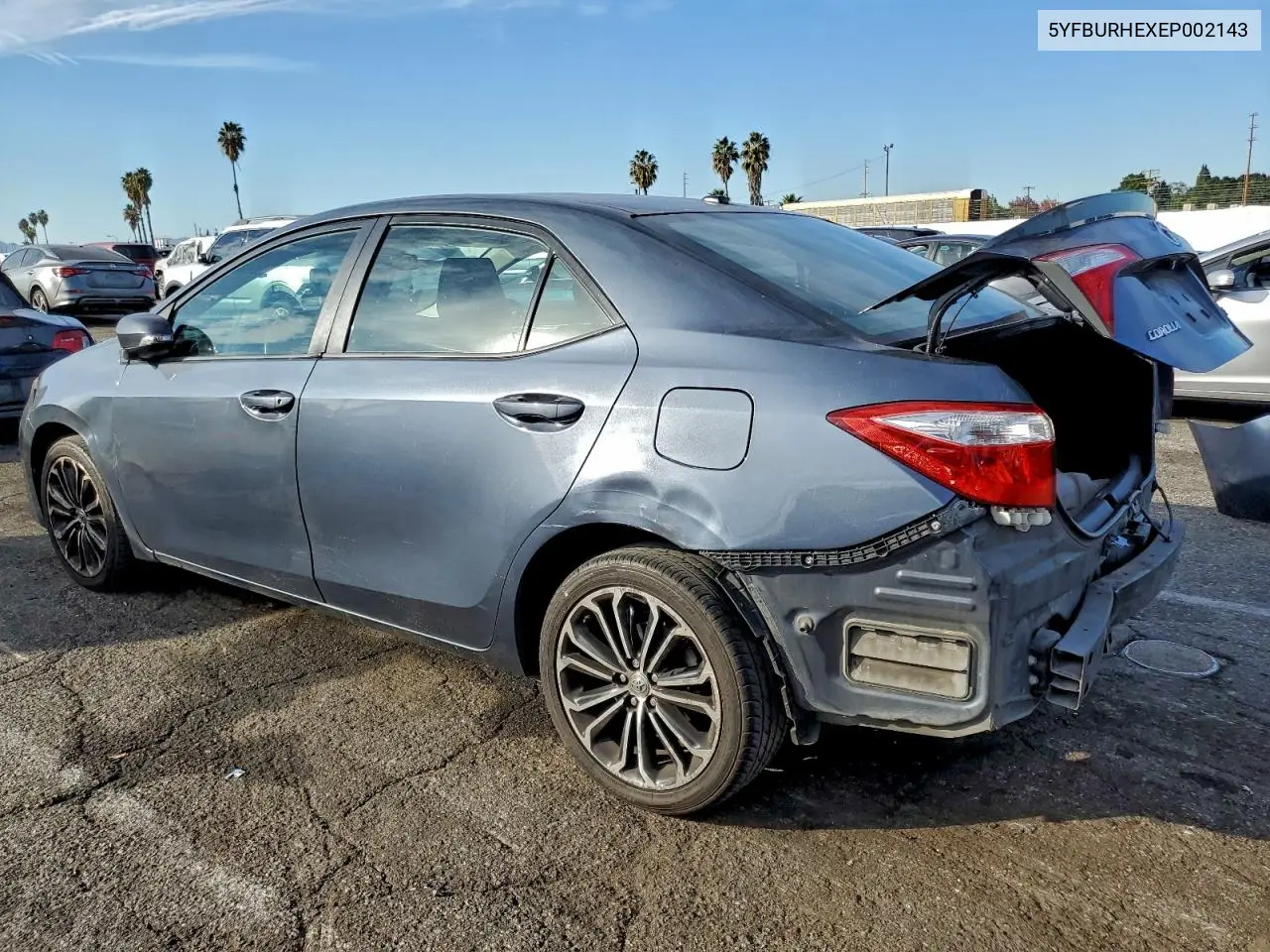 5YFBURHEXEP002143 2014 Toyota Corolla L