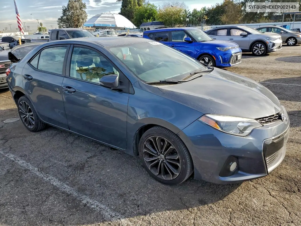 5YFBURHEXEP002143 2014 Toyota Corolla L