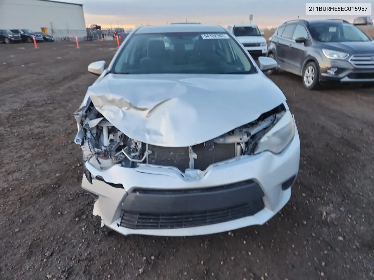 2T1BURHE8EC015957 2014 Toyota Corolla L