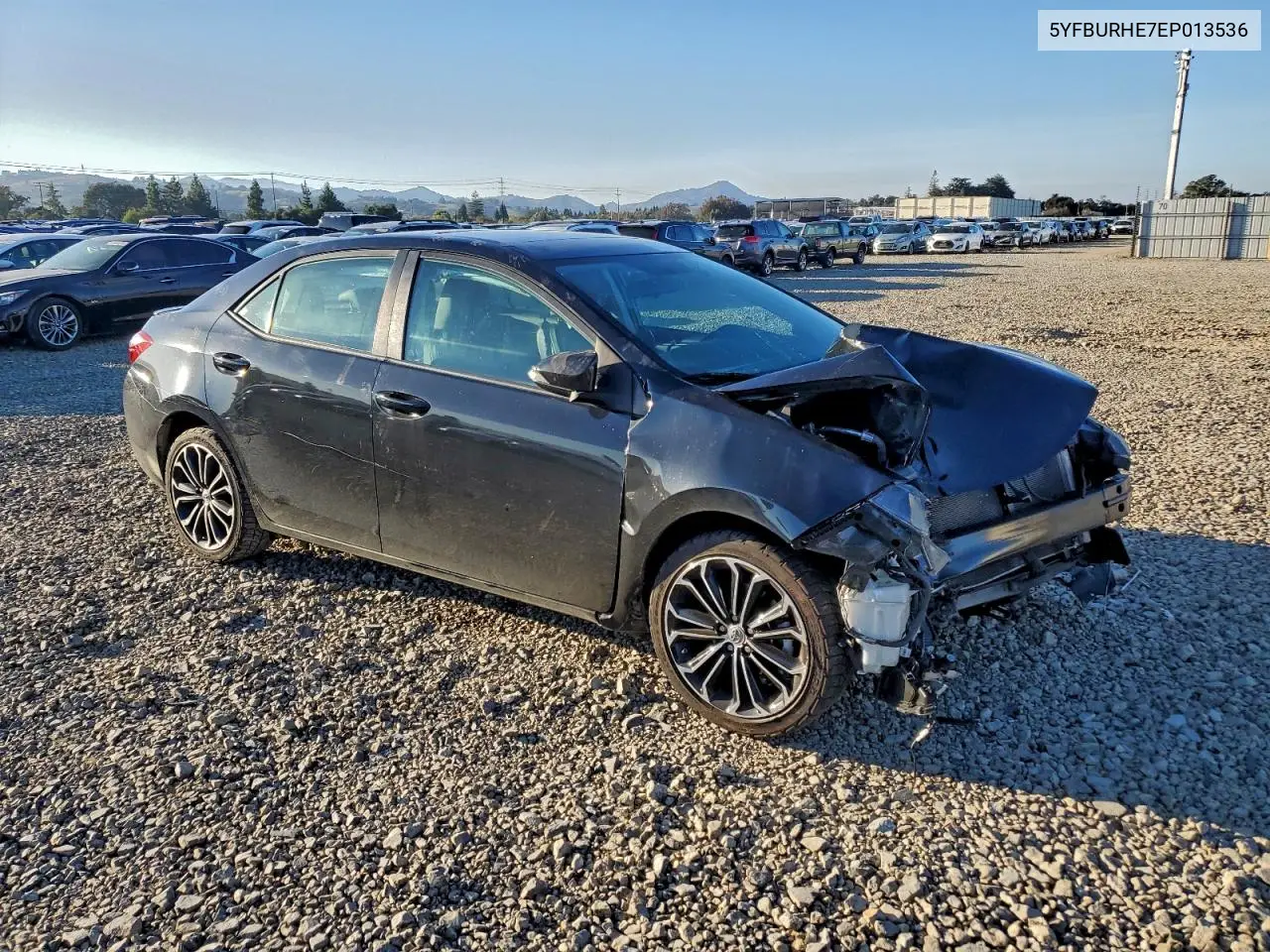 5YFBURHE7EP013536 2014 Toyota Corolla L
