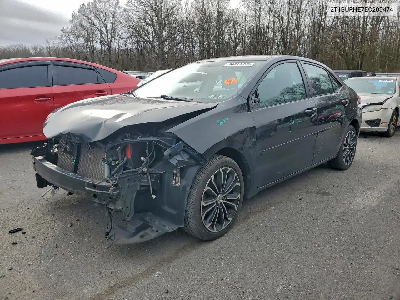 2T1BURHE7EC205474 2014 Toyota Corolla L