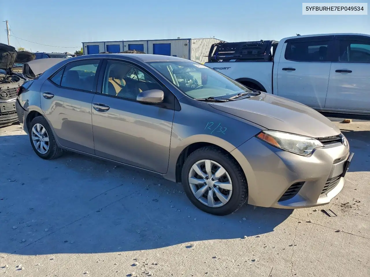 5YFBURHE7EP049534 2014 Toyota Corolla L