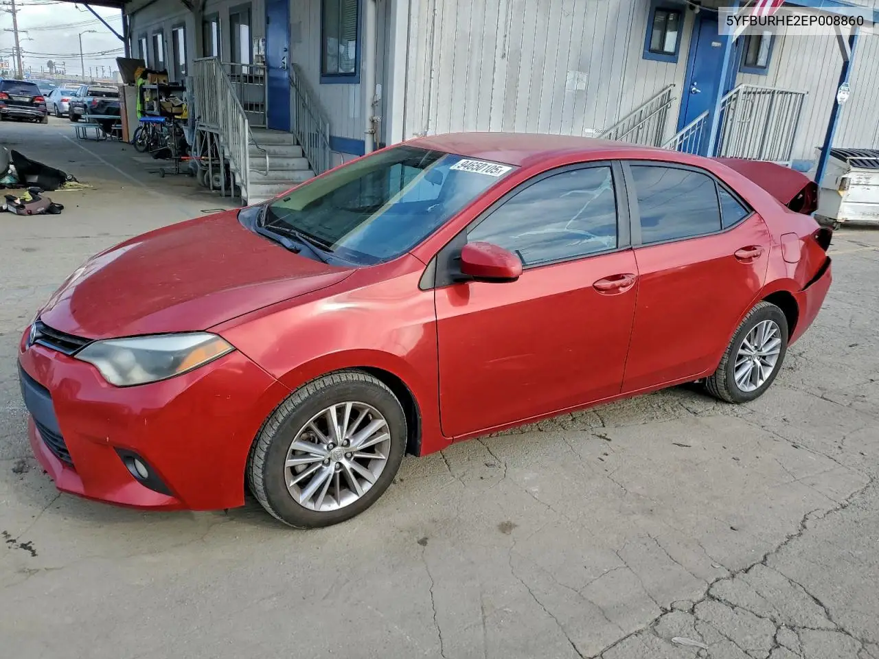 5YFBURHE2EP008860 2014 Toyota Corolla L
