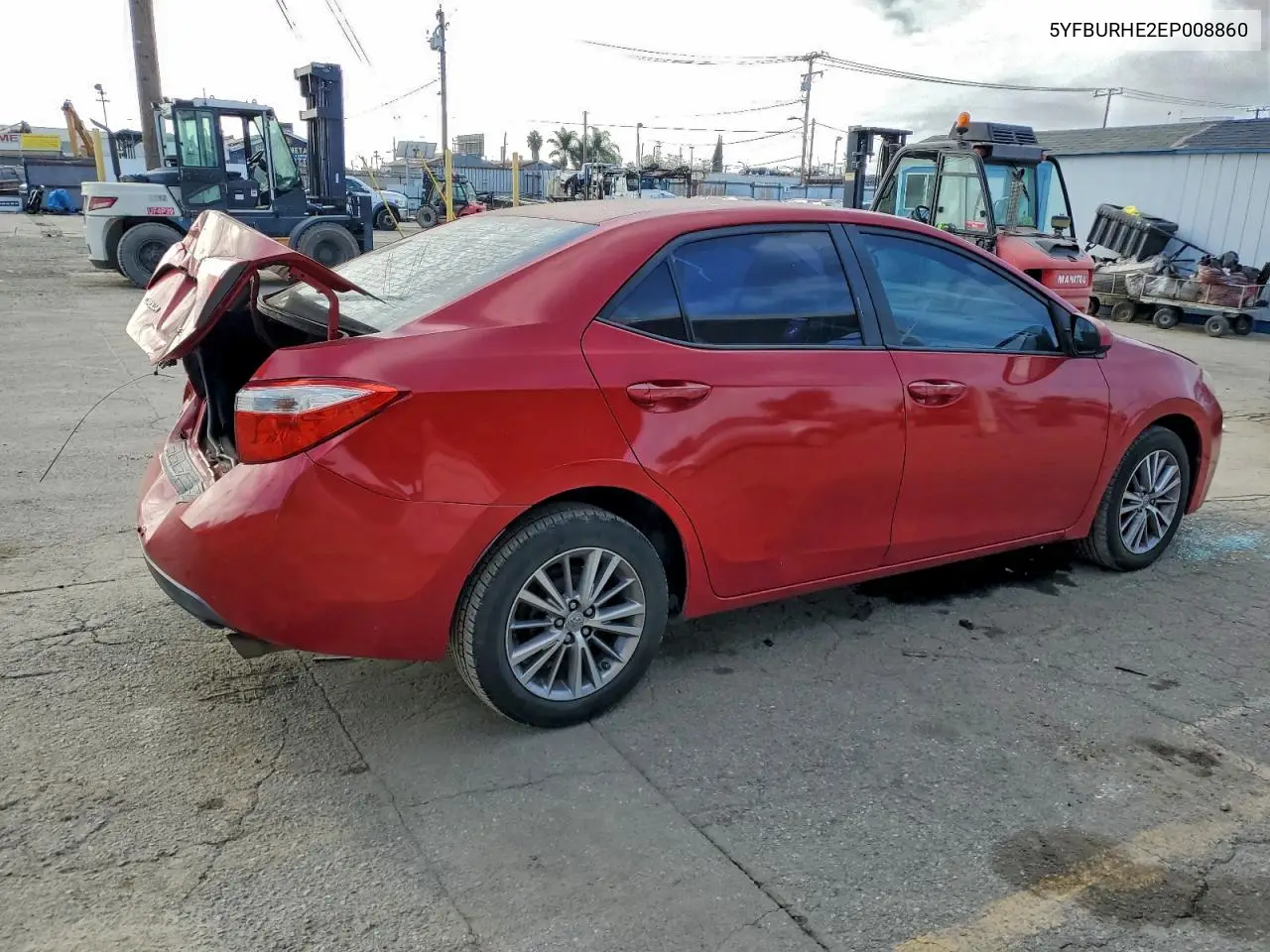 5YFBURHE2EP008860 2014 Toyota Corolla L