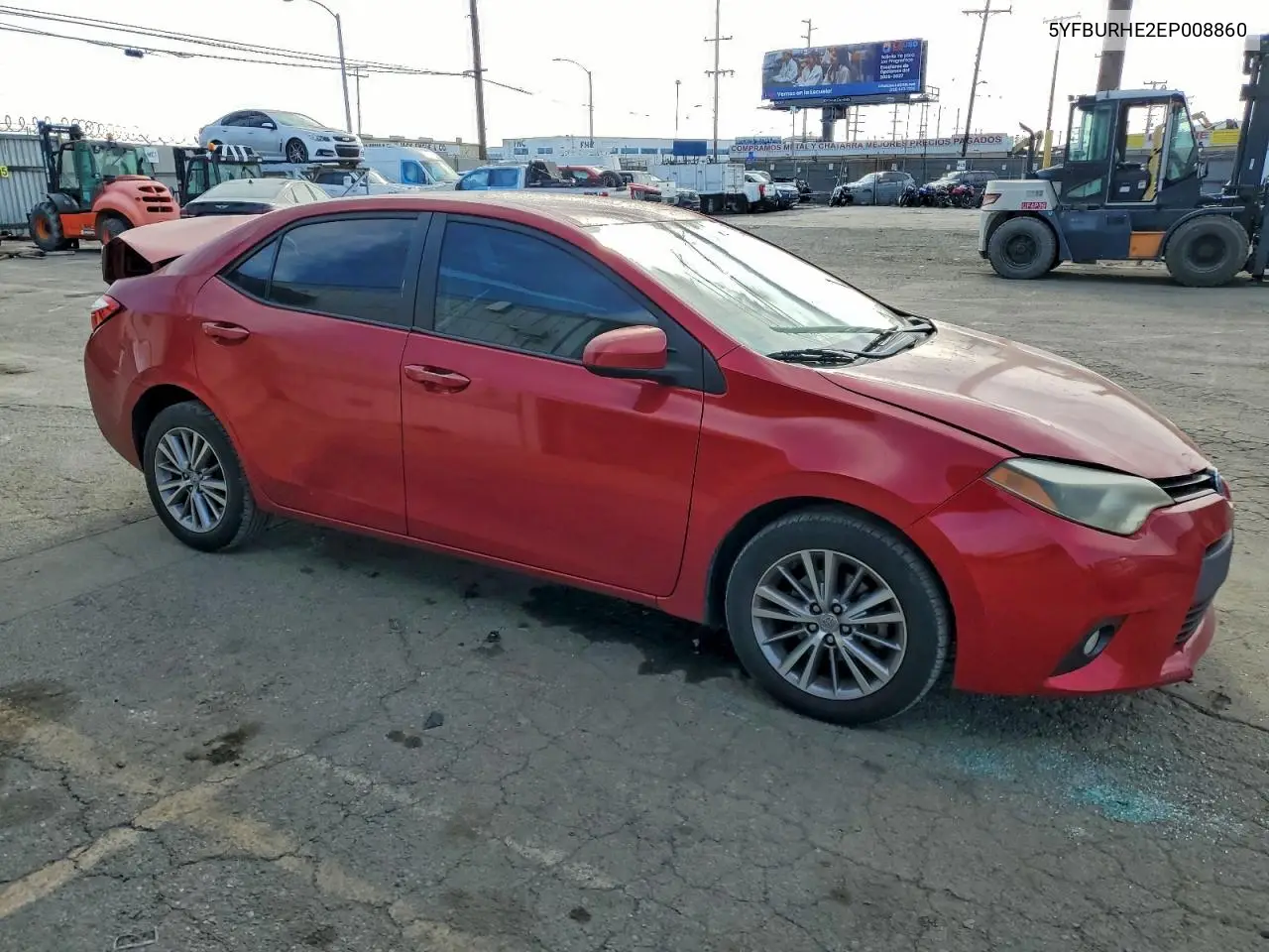 5YFBURHE2EP008860 2014 Toyota Corolla L