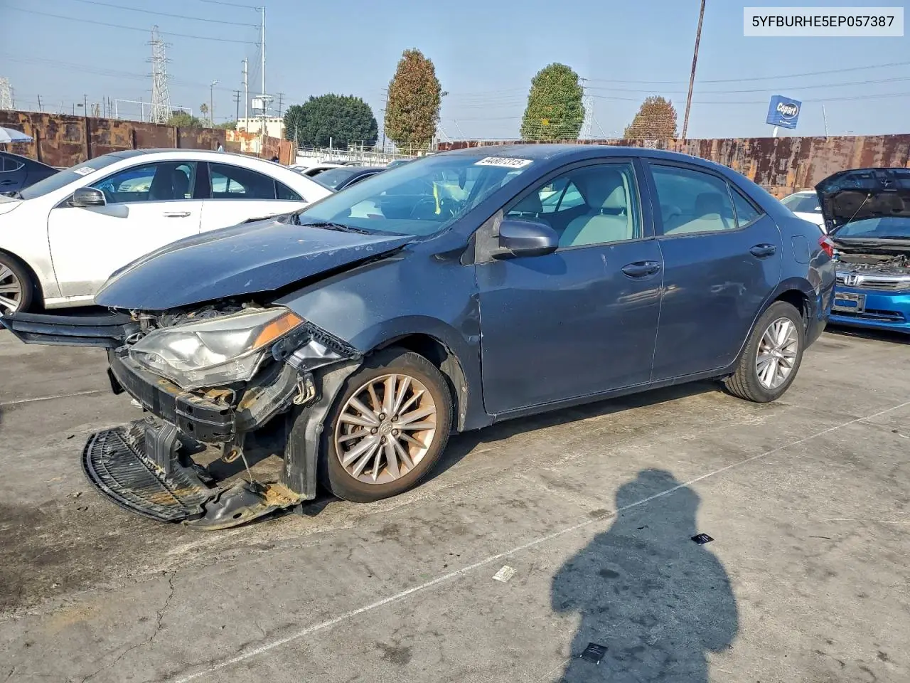 5YFBURHE5EP057387 2014 Toyota Corolla L
