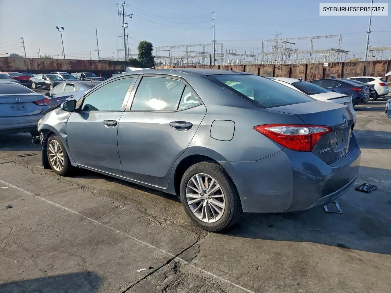 5YFBURHE5EP057387 2014 Toyota Corolla L