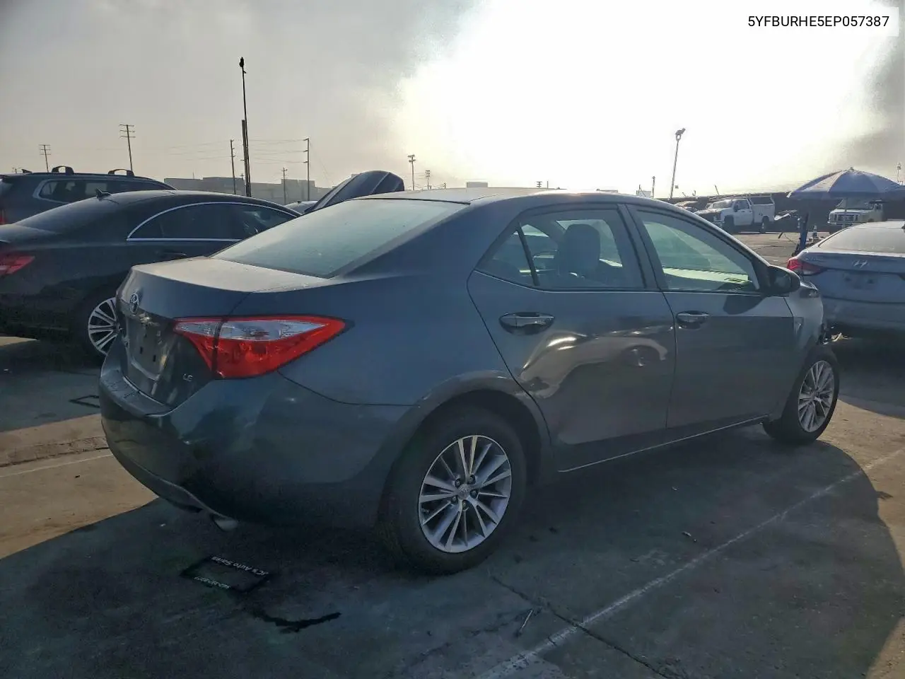 5YFBURHE5EP057387 2014 Toyota Corolla L
