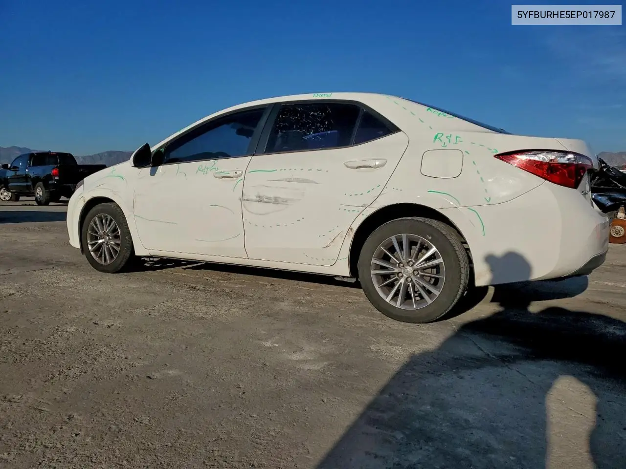 5YFBURHE5EP017987 2014 Toyota Corolla L