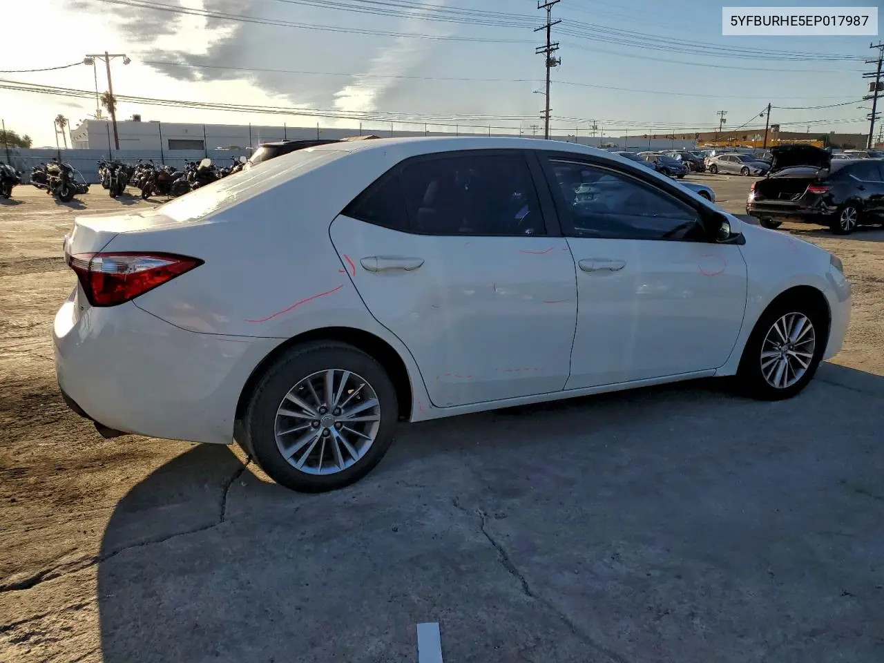 5YFBURHE5EP017987 2014 Toyota Corolla L