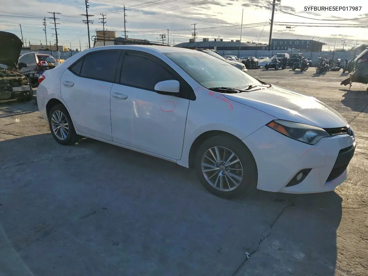 5YFBURHE5EP017987 2014 Toyota Corolla L