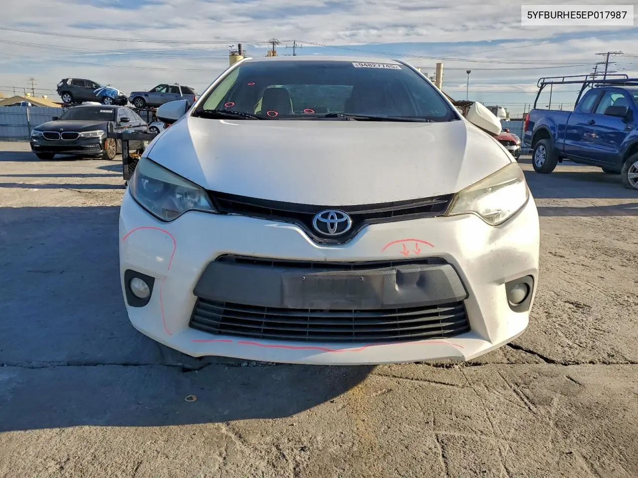 5YFBURHE5EP017987 2014 Toyota Corolla L