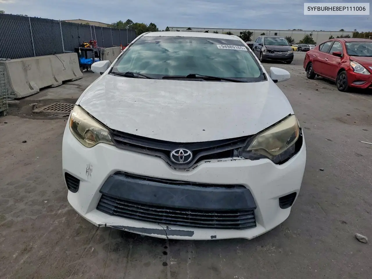 5YFBURHE8EP111006 2014 Toyota Corolla L