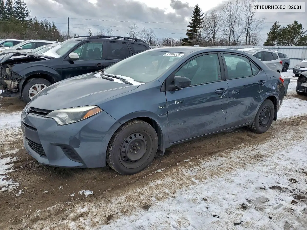 2T1BURHE6EC132081 2014 Toyota Corolla L