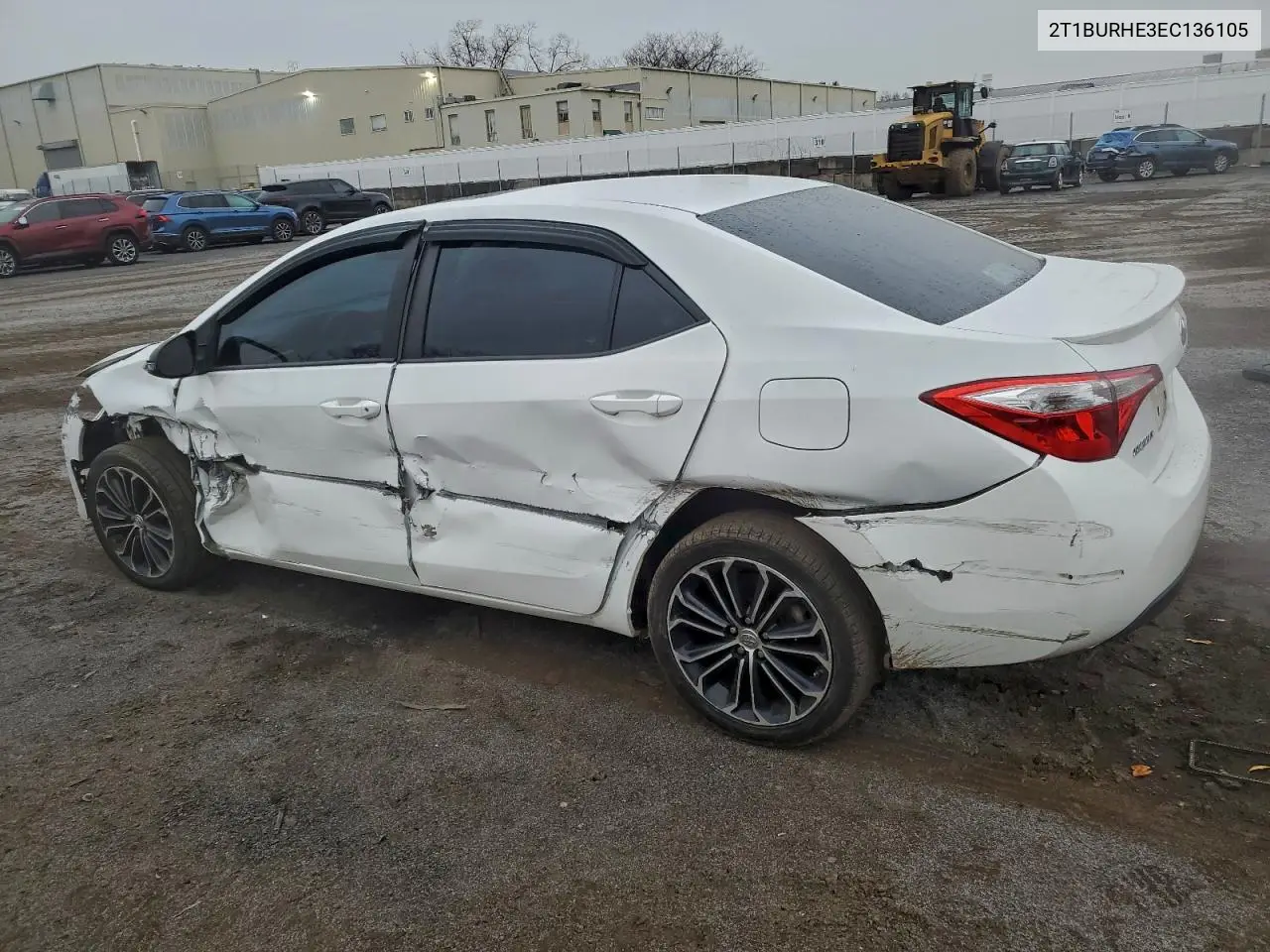2T1BURHE3EC136105 2014 Toyota Corolla L