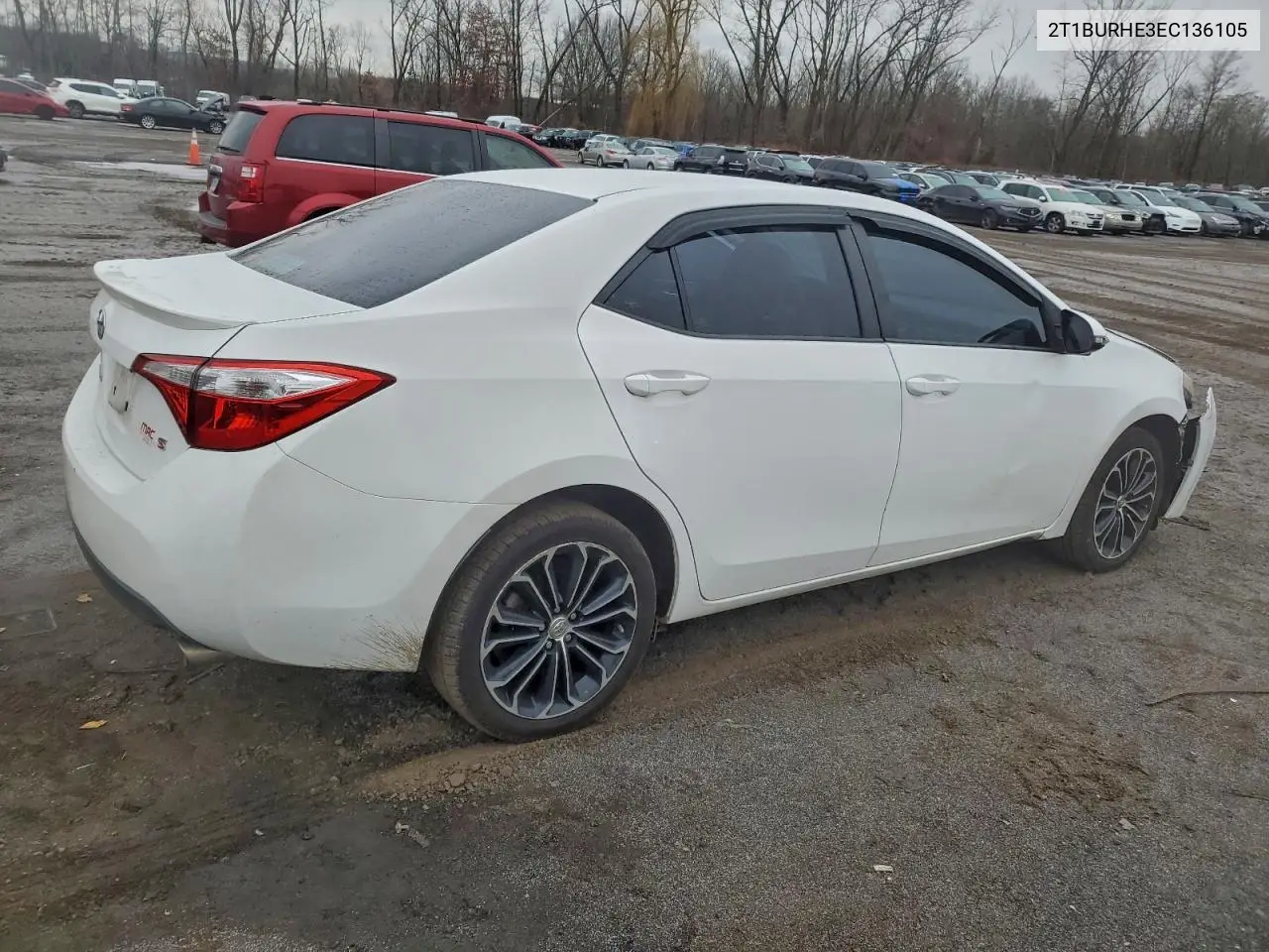 2T1BURHE3EC136105 2014 Toyota Corolla L