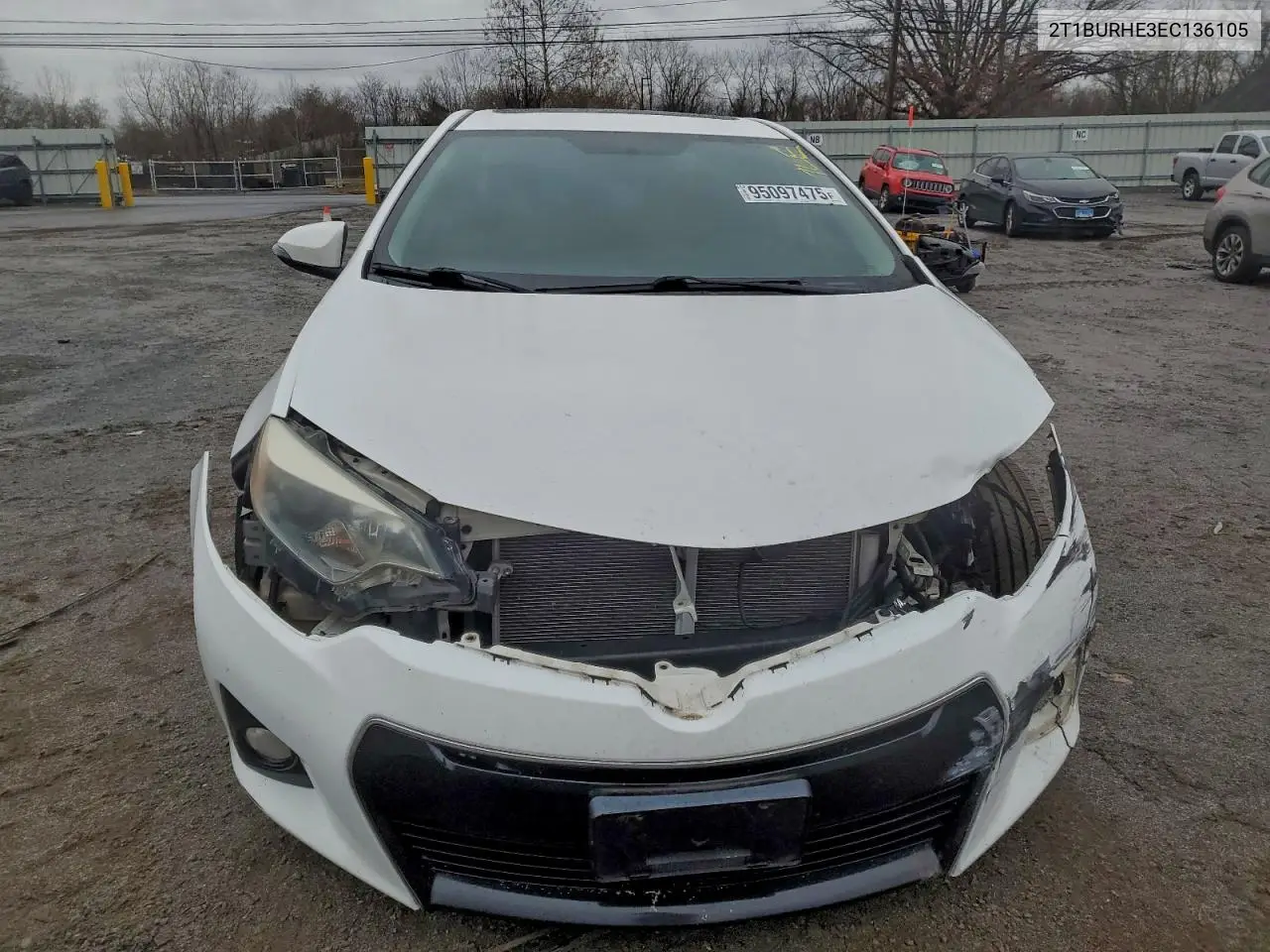 2T1BURHE3EC136105 2014 Toyota Corolla L