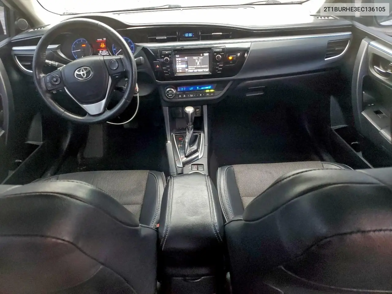 2T1BURHE3EC136105 2014 Toyota Corolla L