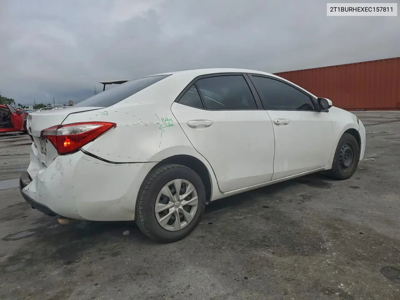 2T1BURHEXEC157811 2014 Toyota Corolla L