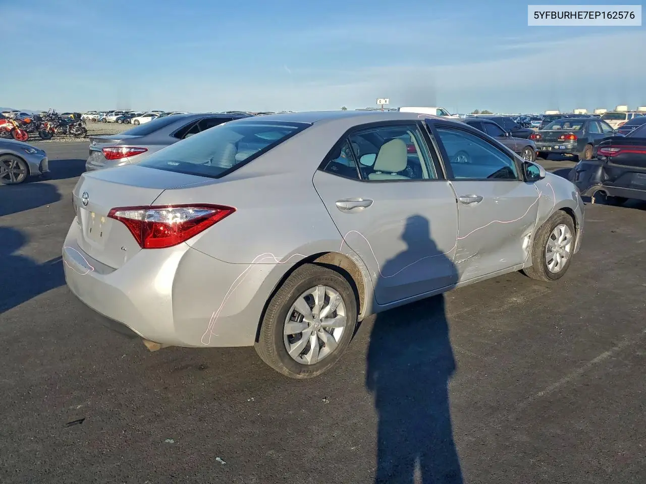 5YFBURHE7EP162576 2014 Toyota Corolla L