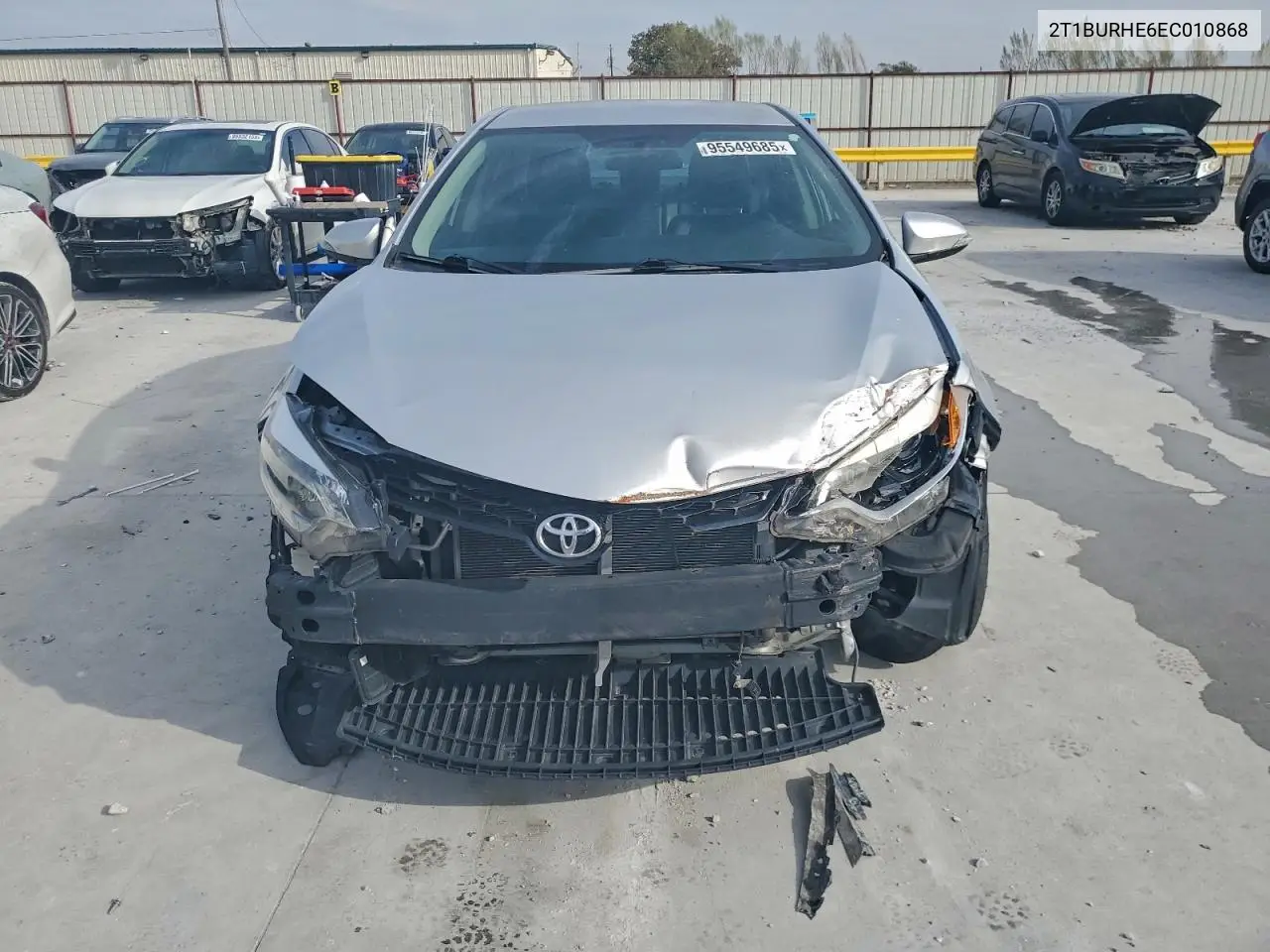 2T1BURHE6EC010868 2014 Toyota Corolla L