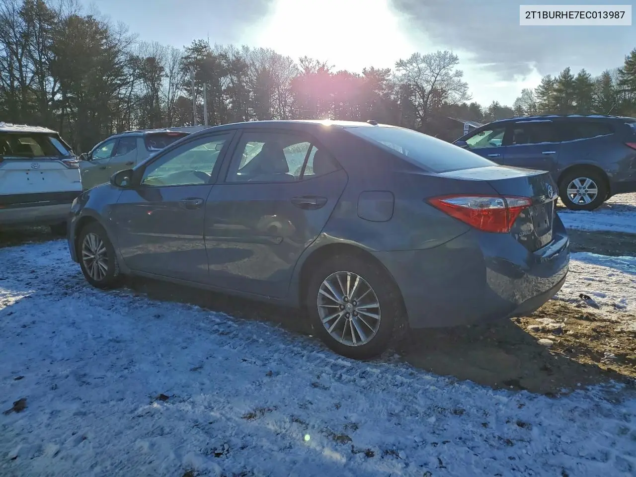 2T1BURHE7EC013987 2014 Toyota Corolla L