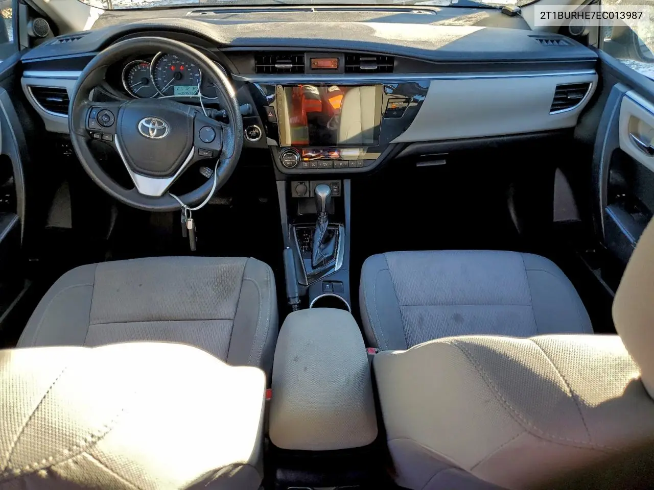 2T1BURHE7EC013987 2014 Toyota Corolla L