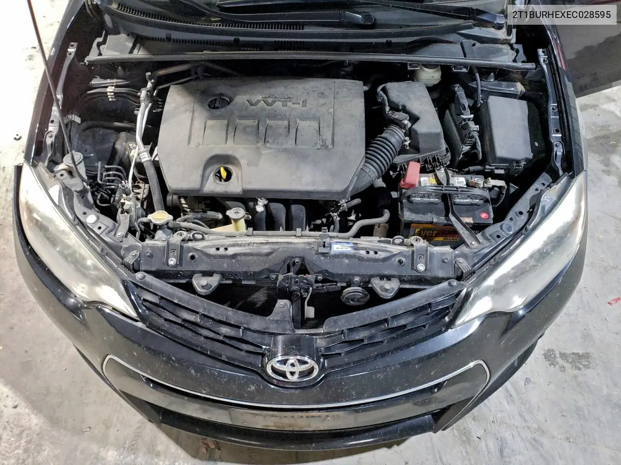 2T1BURHEXEC028595 2014 Toyota Corolla L