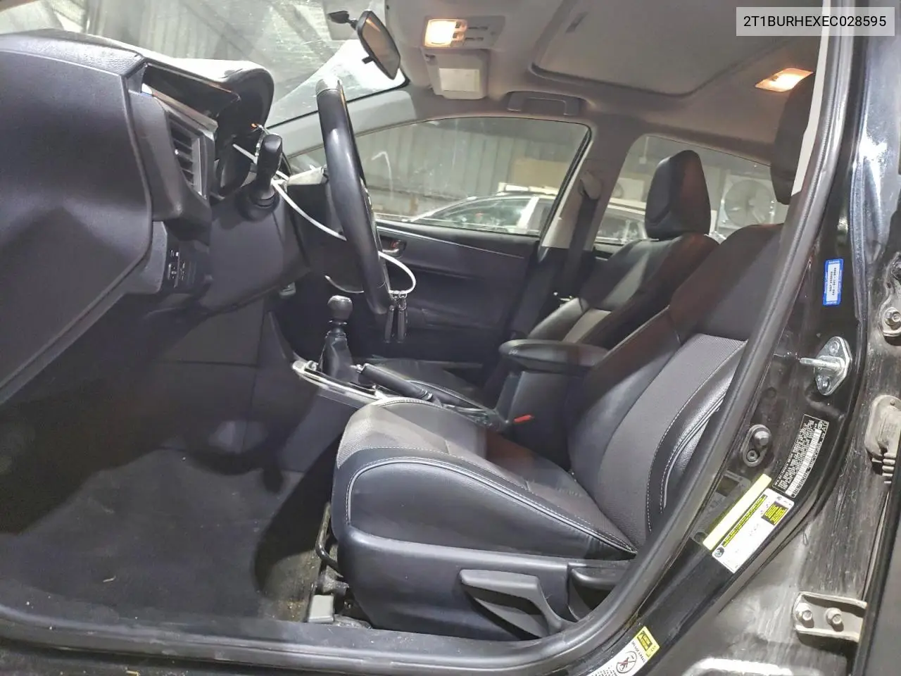 2T1BURHEXEC028595 2014 Toyota Corolla L
