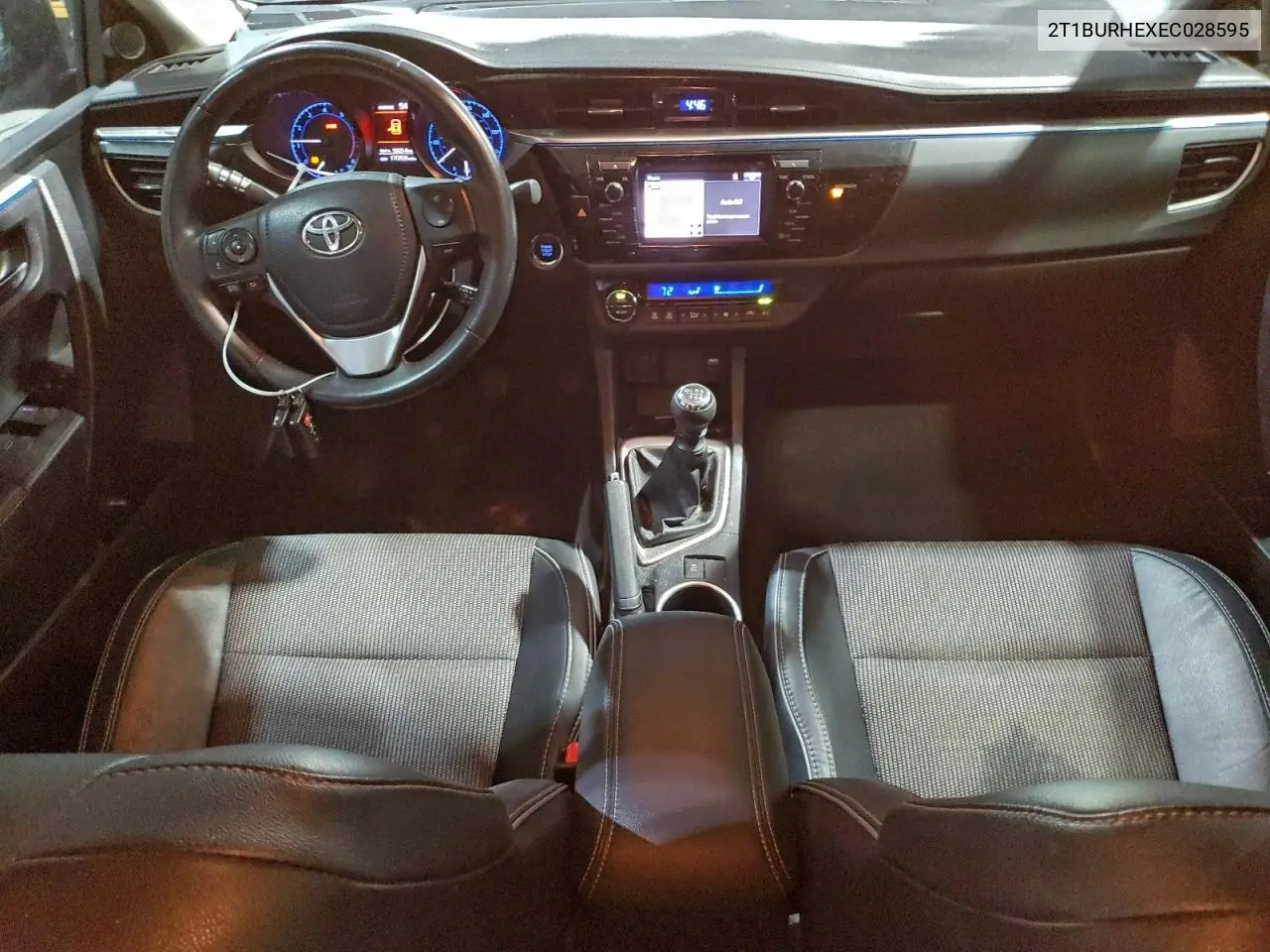 2T1BURHEXEC028595 2014 Toyota Corolla L