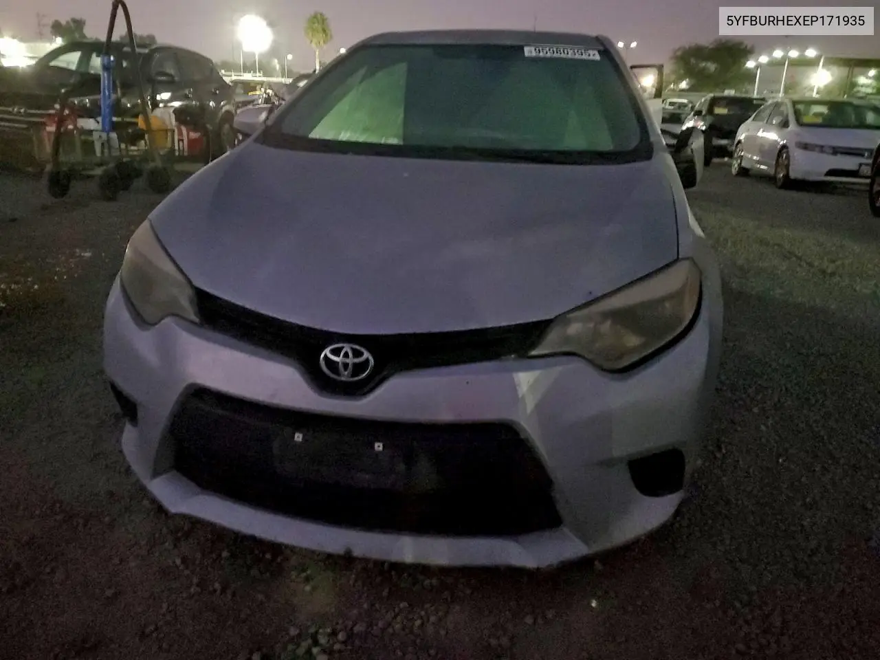 5YFBURHEXEP171935 2014 Toyota Corolla L