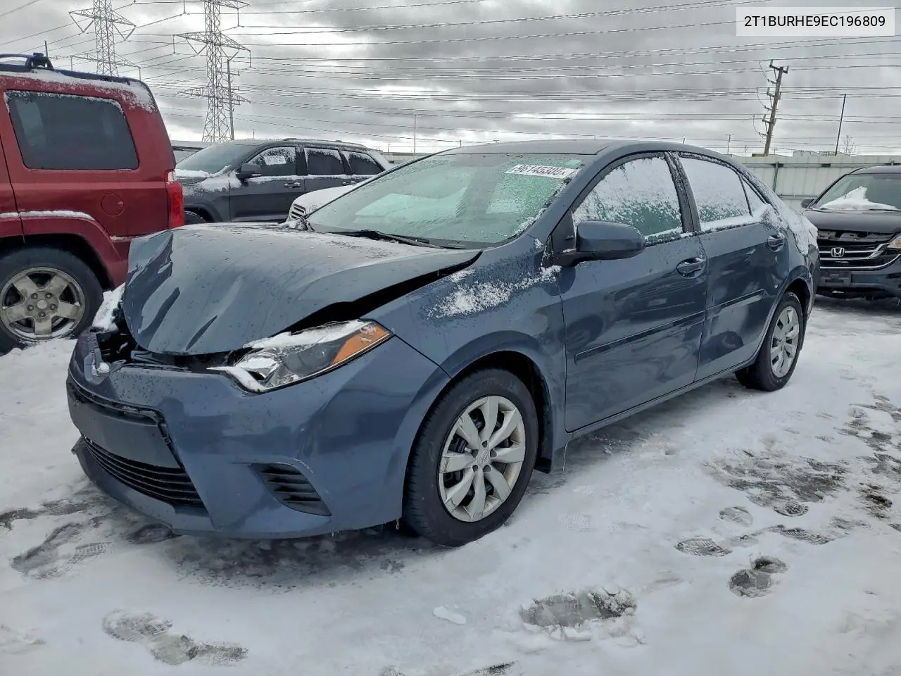2T1BURHE9EC196809 2014 Toyota Corolla L