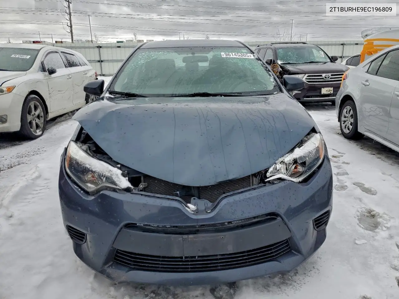 2T1BURHE9EC196809 2014 Toyota Corolla L
