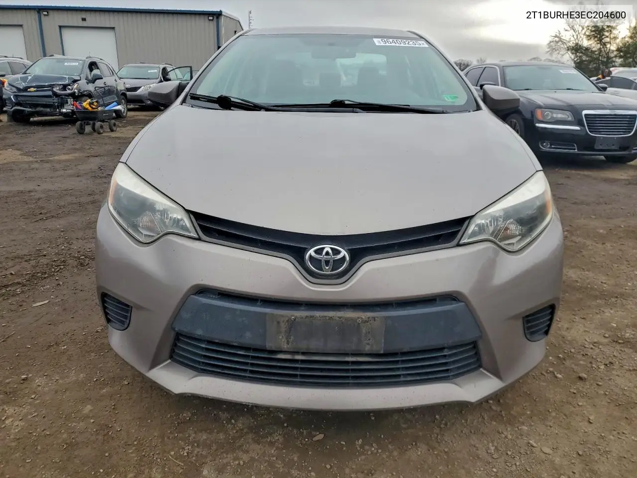 2T1BURHE3EC204600 2014 Toyota Corolla L
