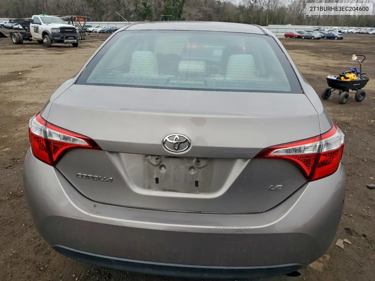 2T1BURHE3EC204600 2014 Toyota Corolla L