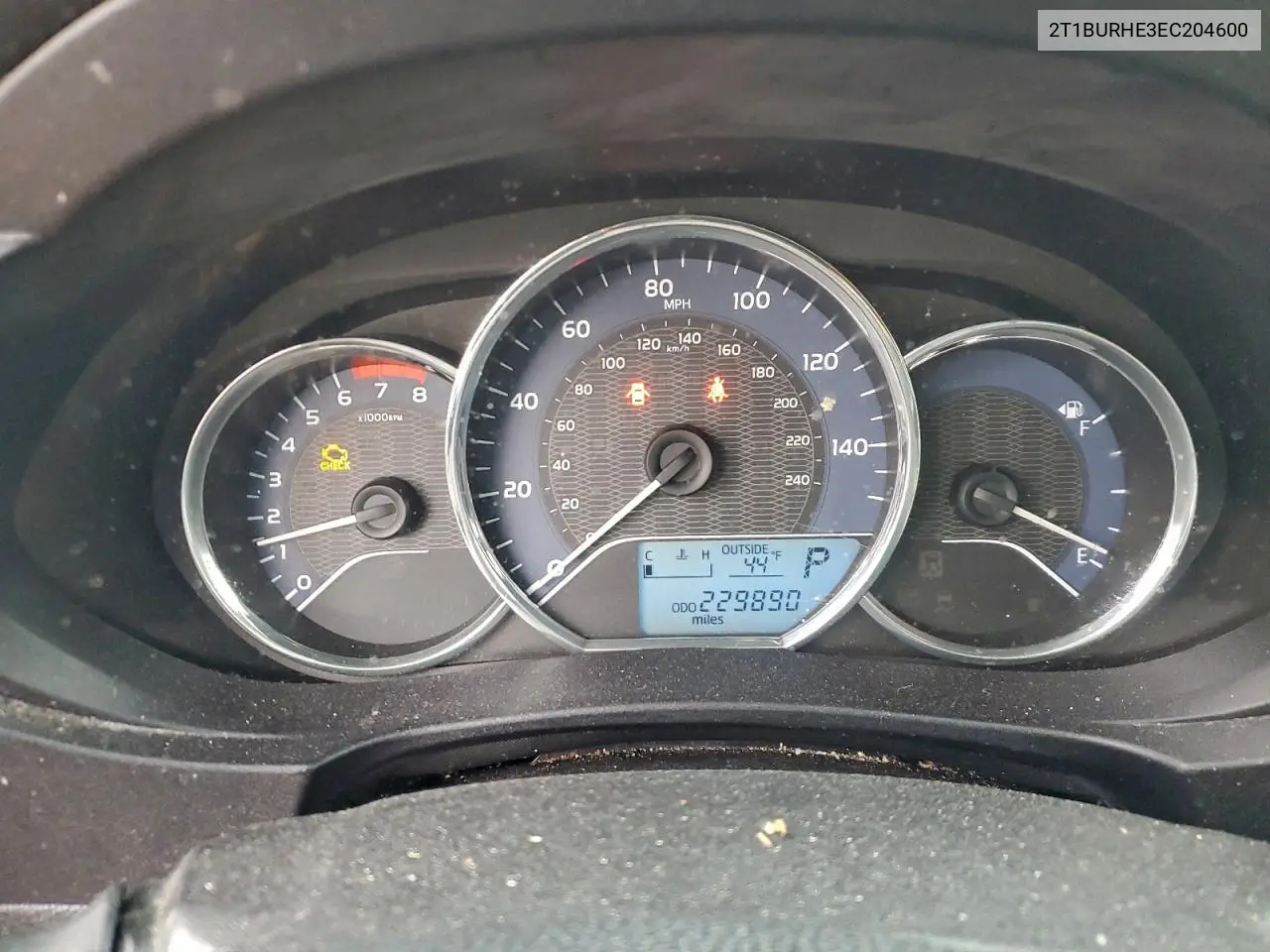 2T1BURHE3EC204600 2014 Toyota Corolla L