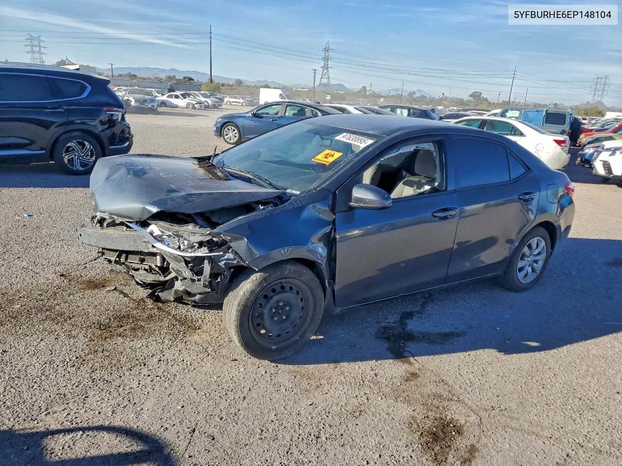 5YFBURHE6EP148104 2014 Toyota Corolla L