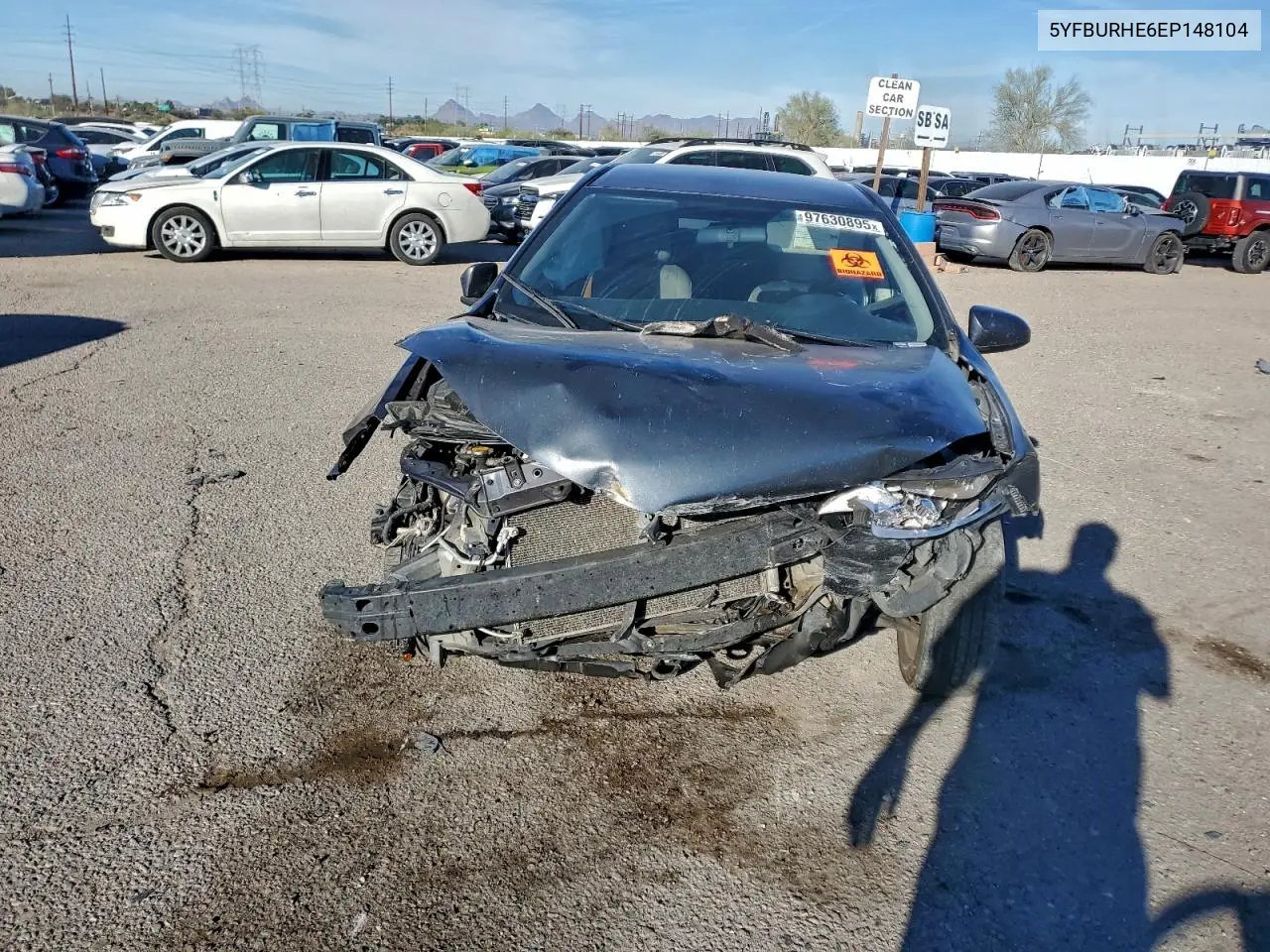 5YFBURHE6EP148104 2014 Toyota Corolla L