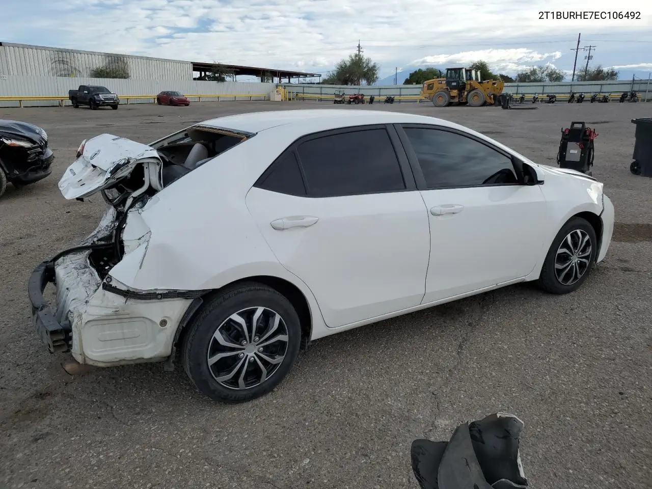 2T1BURHE7EC106492 2014 Toyota Corolla L