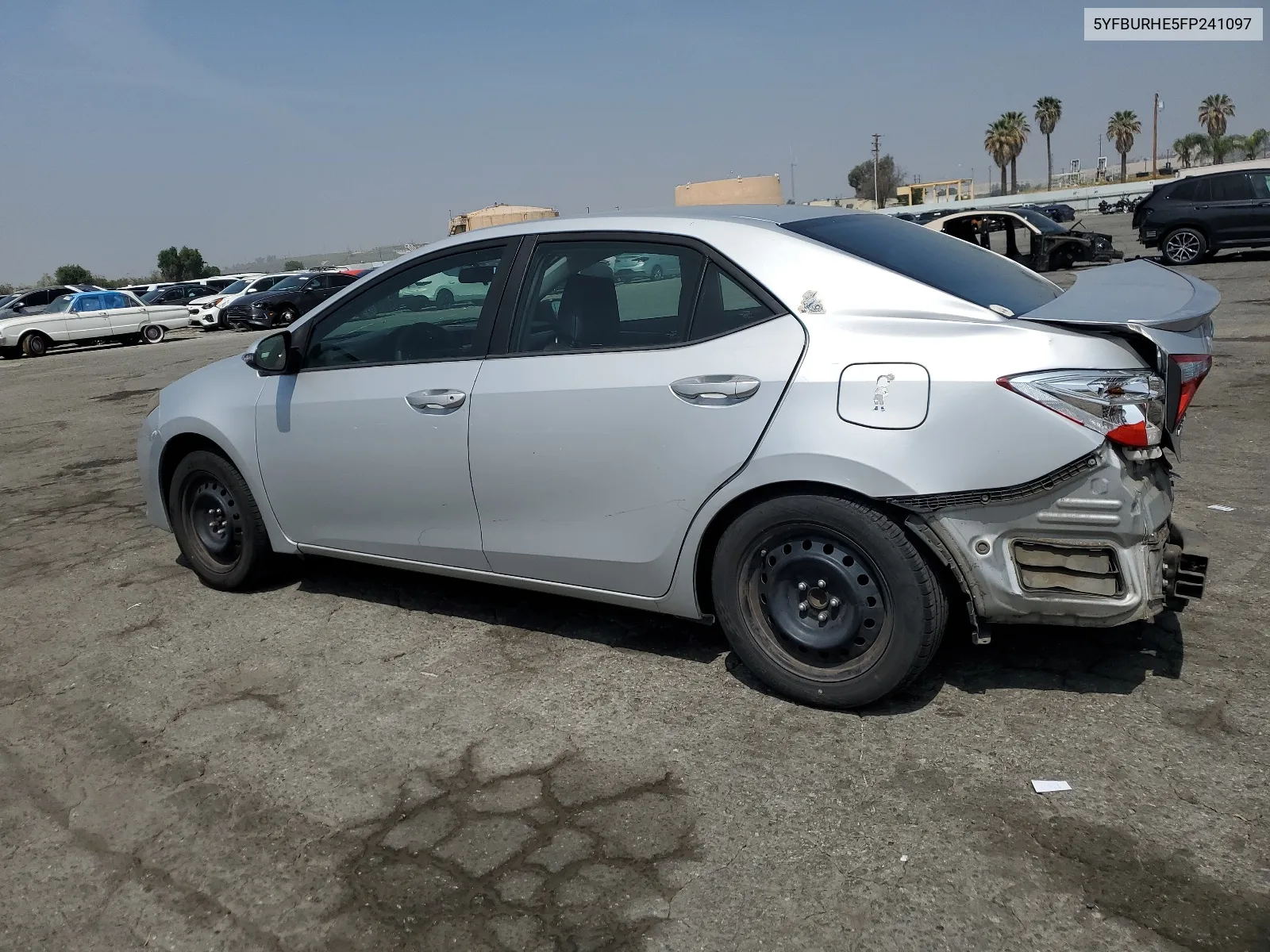 2015 Toyota Corolla L VIN: 5YFBURHE5FP241097 Lot: 52017494