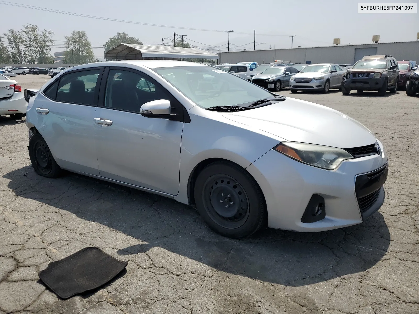 2015 Toyota Corolla L VIN: 5YFBURHE5FP241097 Lot: 52017494