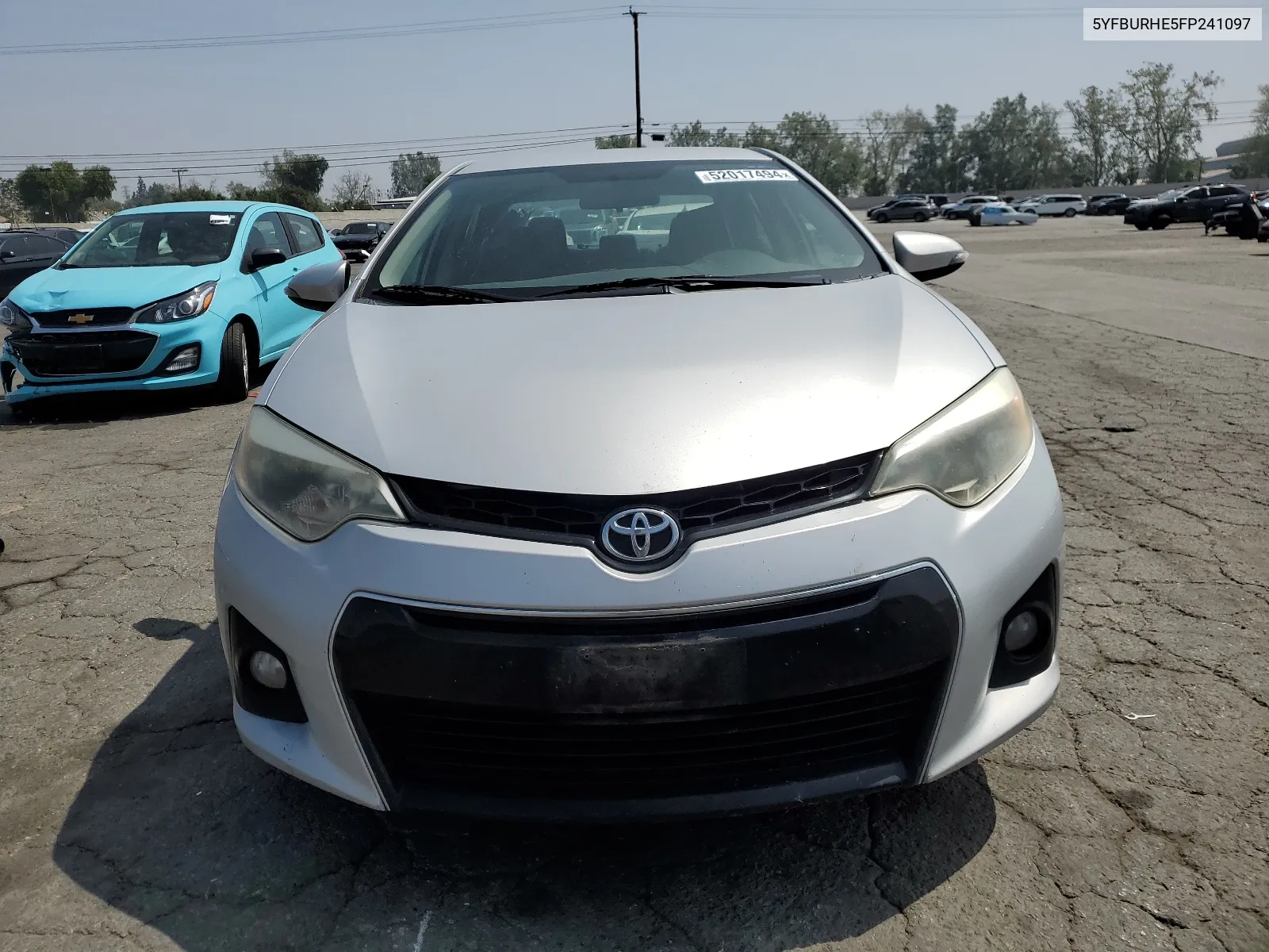 2015 Toyota Corolla L VIN: 5YFBURHE5FP241097 Lot: 52017494