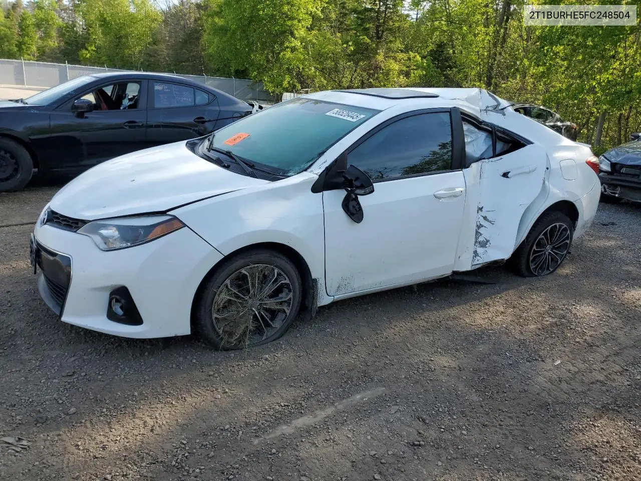 2T1BURHE5FC248504 2015 Toyota Corolla L