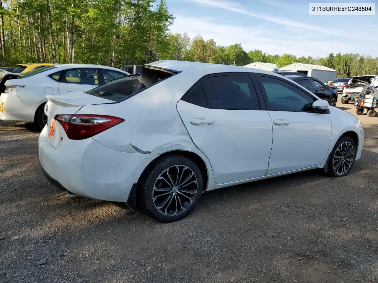 2T1BURHE5FC248504 2015 Toyota Corolla L