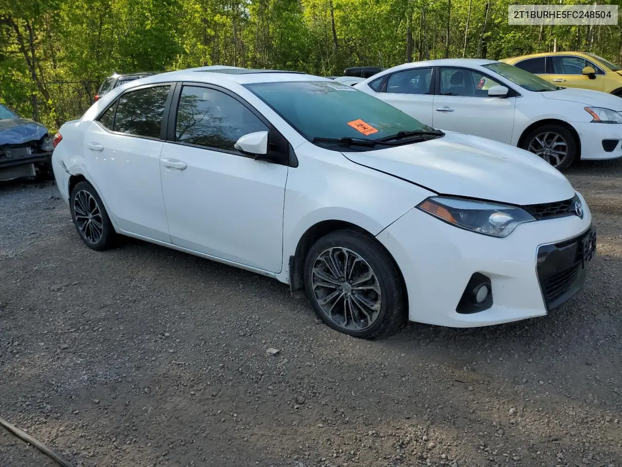 2T1BURHE5FC248504 2015 Toyota Corolla L