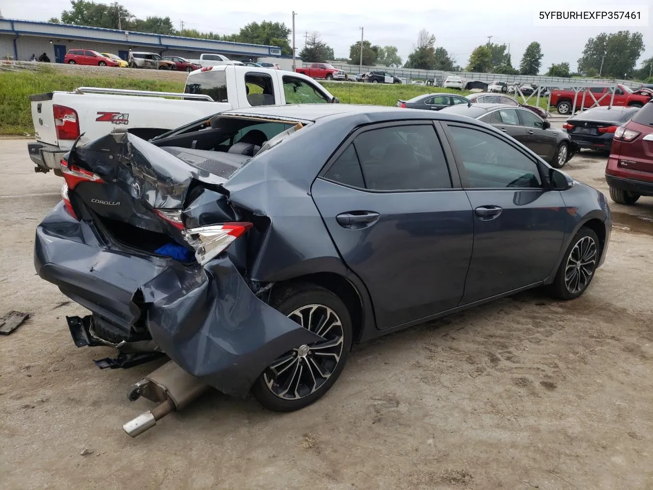 2015 Toyota Corolla L VIN: 5YFBURHEXFP357461 Lot: 67339804